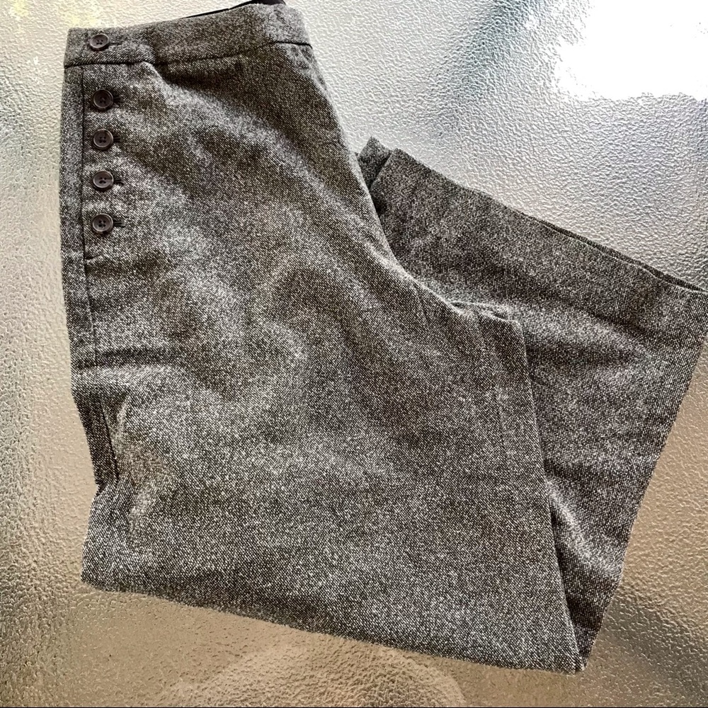 NWT Banana Republic high waisted Tweed Trousers 12